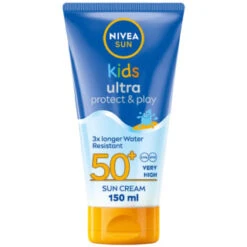 Nivea Kids Ultra Protect & Play Sun Cream Spf 50+ 150ml