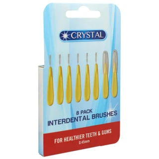 B&M Crystal Interdental Brushes 8pk 2 B&M Crystal Interdental Brushes 8pk - Image 2