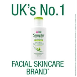 Simple Hydrating Light Moisturiser 125ml 3 Simple Hydrating Light Moisturiser 125ml -Care Product Store 328458 simple hydrating light moisturiser 125ml
