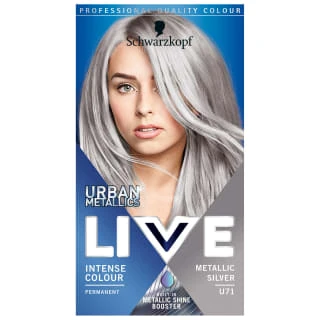 Schwarzkopf Urban Metallics Live Colour - Metallic Silver 1 Schwarzkopf Urban Metallics Live Colour - Metallic Silver