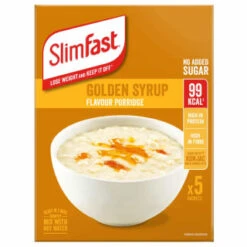 B&M Slimfast Porridge 5pk - Golden Syrup