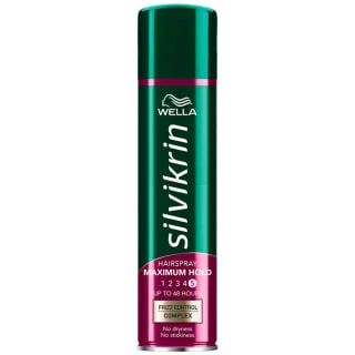 Wella Silvikrin Hairspray 400ml - Maximum Hold 1 Wella Silvikrin Hairspray 400ml - Maximum Hold