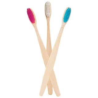 B&M Bamboo Toothbrushes 3pk 1 B&M Bamboo Toothbrushes 3pk
