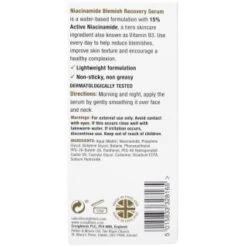B&M Balance Niacinamide Blemish Recovery Serum 30ml -Care Product Store 378676 balance niacinamide blemish recovery serum 30ml 3