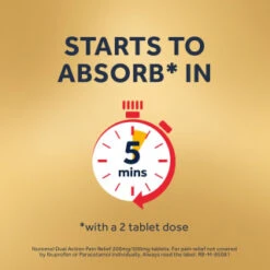 Nuromol Dual Action Pain Relief 200mg/500mg Tablets 6pk -Care Product Store 388294 nuromol ibuprofen and paracetamol 6s 6