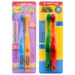 Crayola Toothbrush 2pk -Care Product Store 397786 2pk toothbrush set group