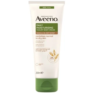 Aveeno Daily Moisturising Yogurt Body Cream 200ml 1 Aveeno Daily Moisturising Yogurt Body Cream 200ml