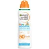 Garnier Ambre Solaire Kids Sensitive Protection Mist Spf 50+ 150ml