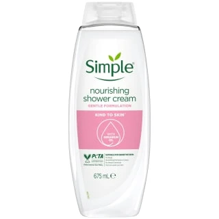 Simple Nourishing Shower Cream 675ml 1 Simple Nourishing Shower Cream 675ml